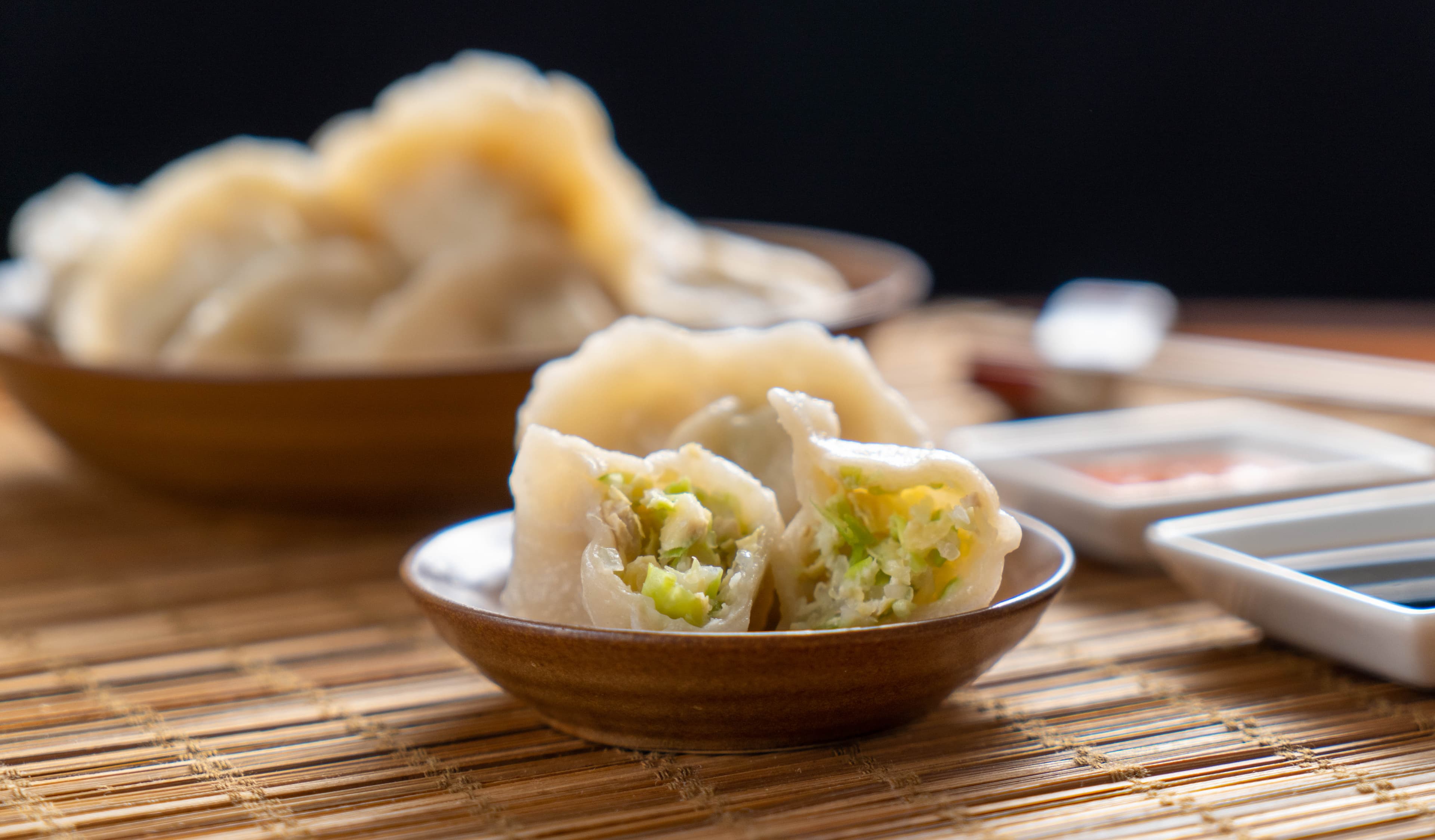 Vegan Dumpling - A savory flavors with a mix of cabbage, tofu, sweet corn and soybean and. These | Dumpling