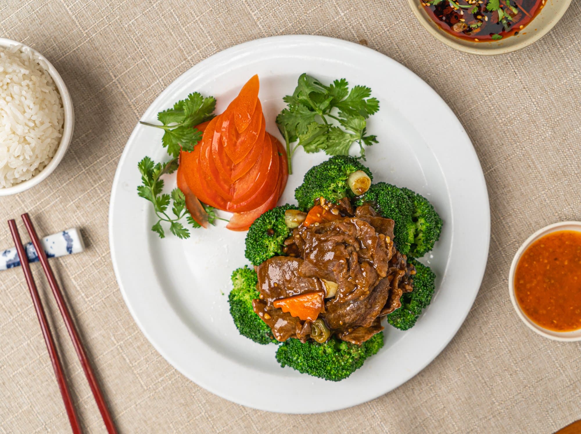 Hot & Spicy Eggplant - Soft and tender eggplant stir-fried in a spicy and savory sauce with a distinct | Vegetable & Tofu