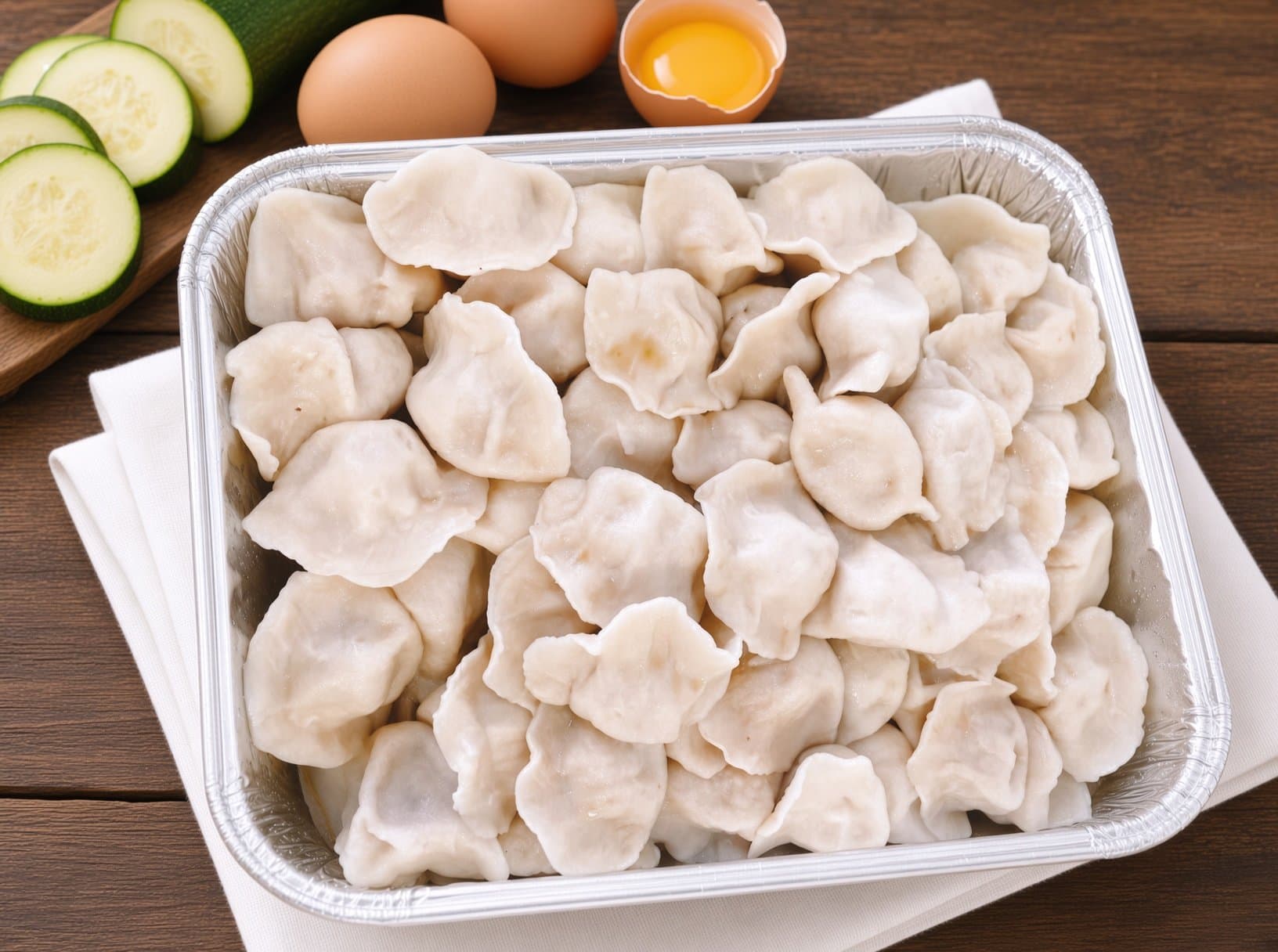 西葫芦羊肉水饺