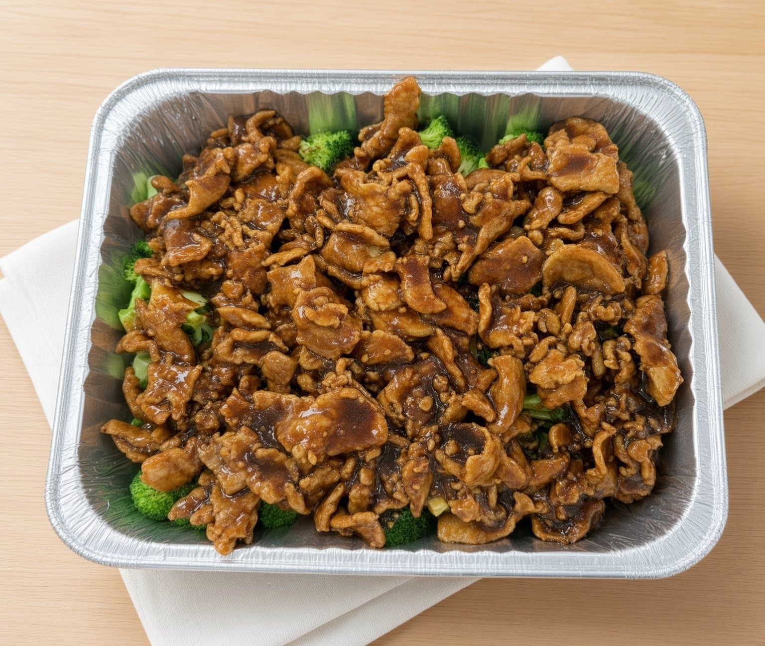 西兰花炒牛肉
